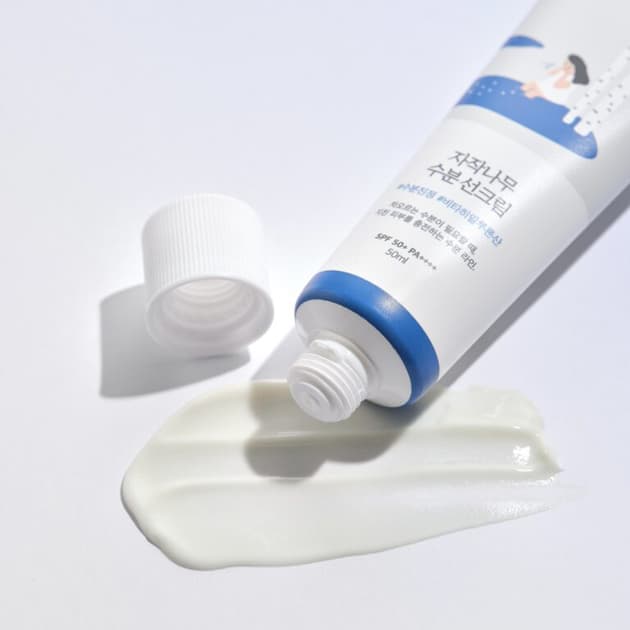 Birch Juice Moisturizing Sun Cream - Krem Przeciwsłoneczny - 50ml - Round Lab