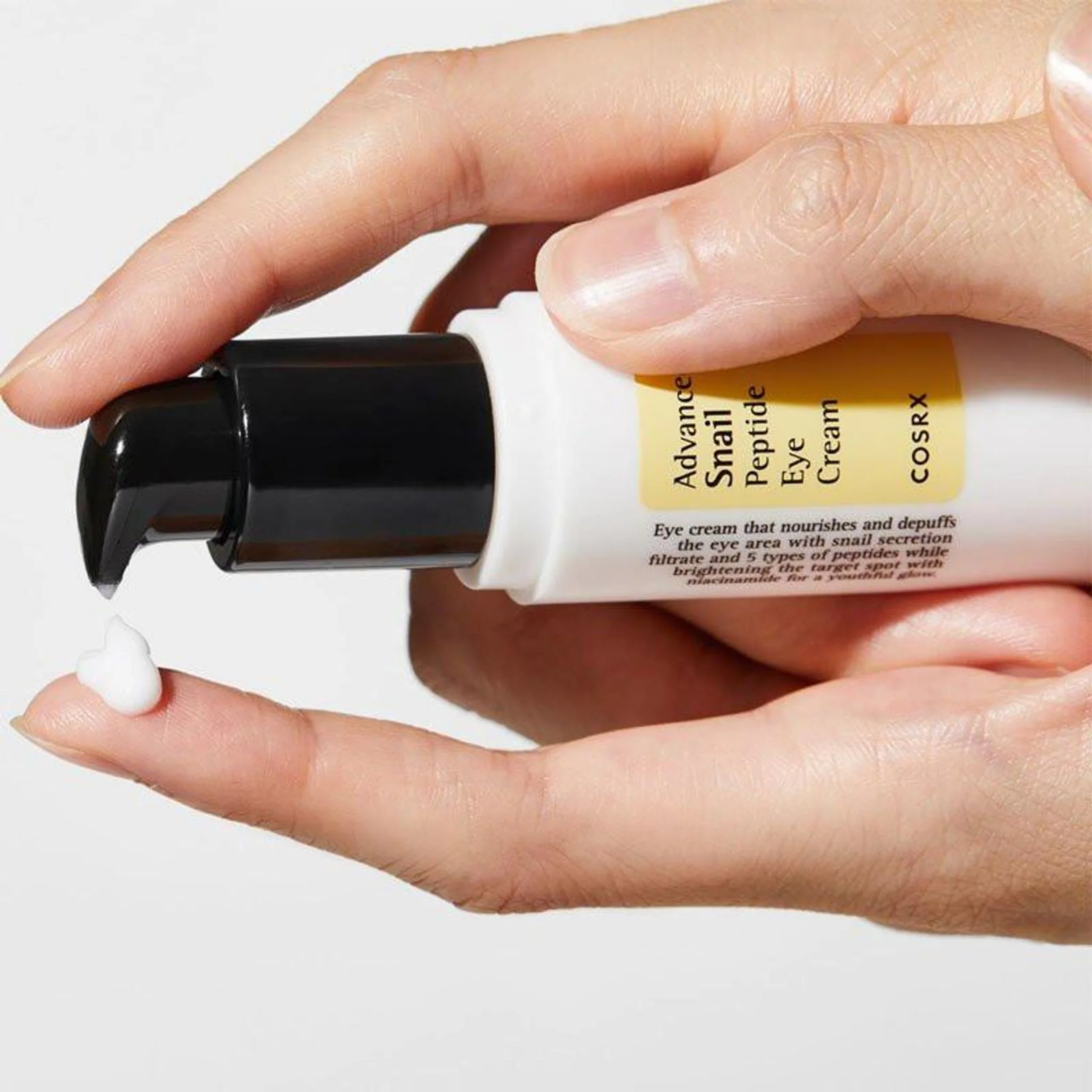 Advanced Snail Peptide Eye Cream - Lekki Krem Nawilżająco-Odżywczy pod Oczy ze Śluzem Ślimaka - 25ml - COSRX
