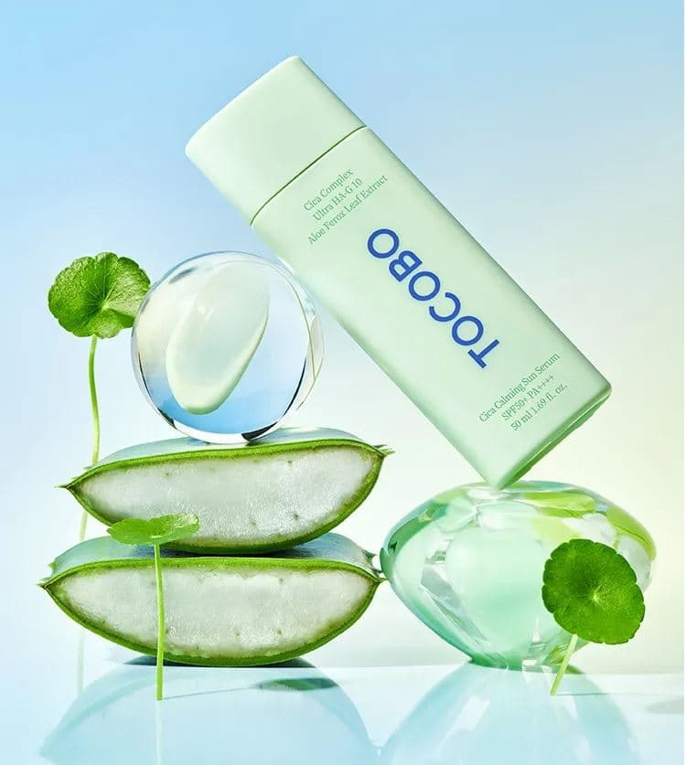 Cica Calming Sun Serum SPF50 - Serum Przeciwsłoneczne - 50ml - Tocobo