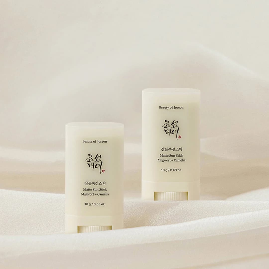 Matte Sun Stick Mugwort + Camelia SPF50 - Matowy Sztyft Przeciwsłoneczny - 18g - Beauty of Joseon