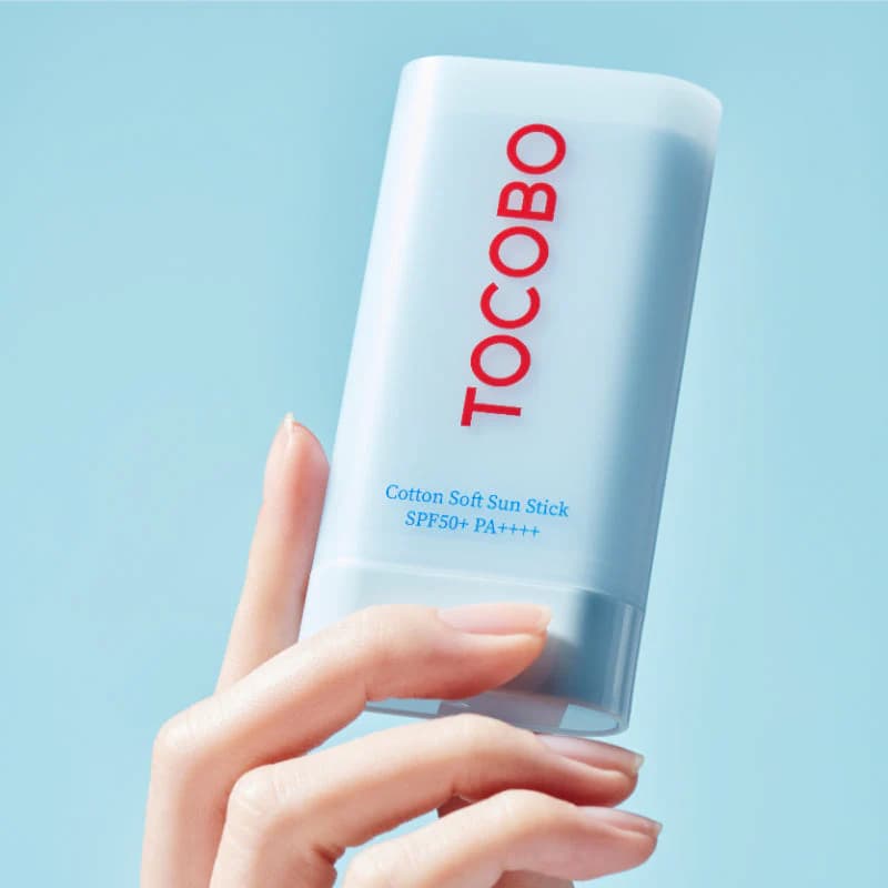 Cotton Soft Sun Stick SPF50 - Krem z Filtrem SPF w Sztyfcie - 19g - Tocobo