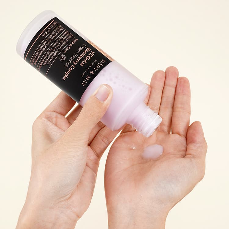 Vegan Blackberry Complex Cream Essence - Wielofunkcyjna Kremowa Esencja - 140ml - Mary&May