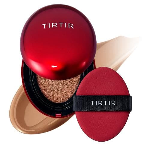 Mask Fit Red Mini Cushion - Długotrwały Podkład do Twarzy w Poduszce - 37C ALMOND - 4,5g - TIRTIR