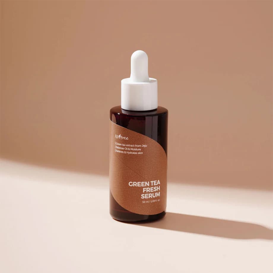 Green Tea Fresh Serum - Serum do Twarzy z Ekstraktem z Zielonej Herbaty - 50ml - Isntree