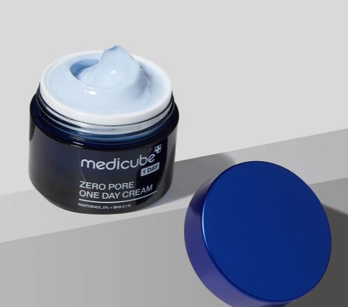 Zero Pore One-day Cream - Krem na Rozszerzone Pory z Kwasami BHA - 50ml - Medicube