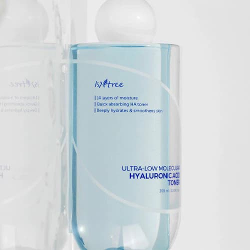 Ultra - Low Molecular Hyaluronic Acid Toner - Tonik do Twarzy z Kwasem Hialuronowym - 300ml - Isntree