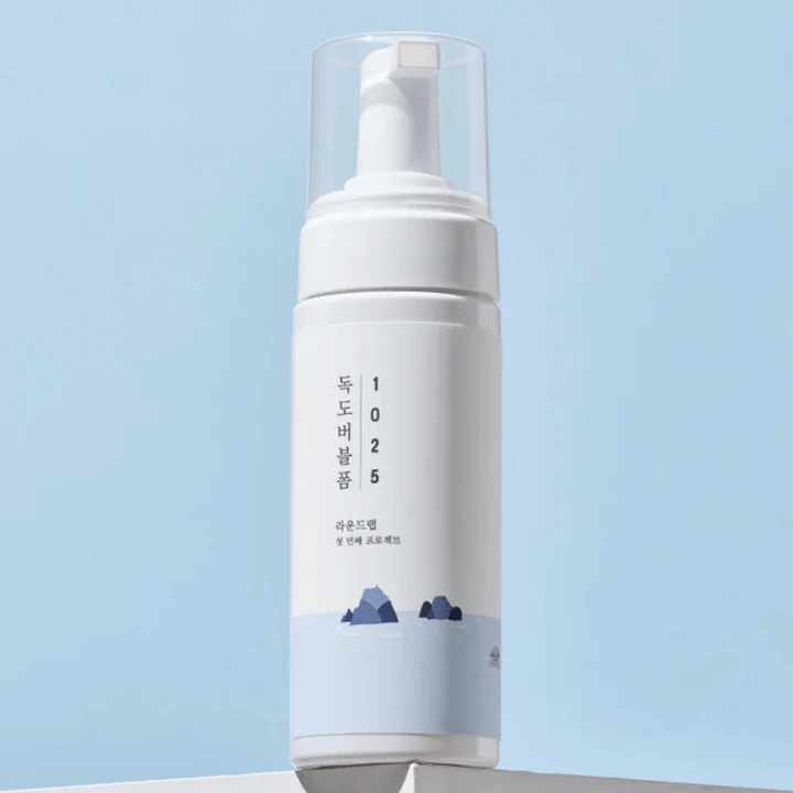 1025 Dokdo Bubble Foam - Pianka Oczyszczająca do Twarzy - 150ml - Round Lab
